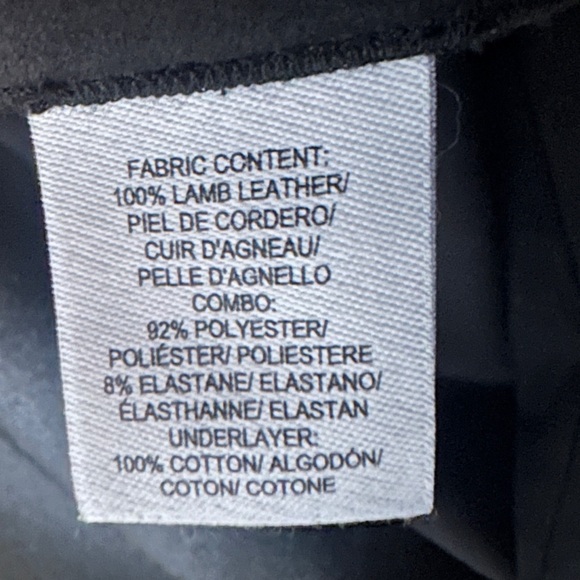 Derek Lam 10 Crosby 2 Piece Black Leather Tank over Spaghetti Strap Under Dress - Picture 11 of 11